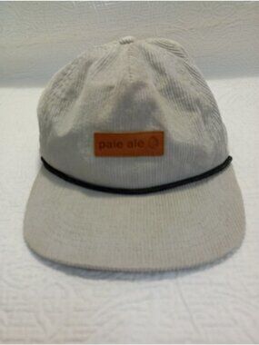 Corduroy Beige Snapback Hat With Pale Ale Patch By Cellarmaker Mens